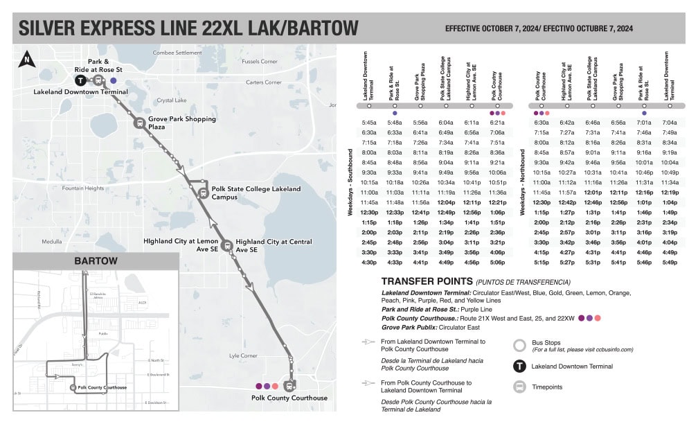 Silver Line (LAK/BARTOW)